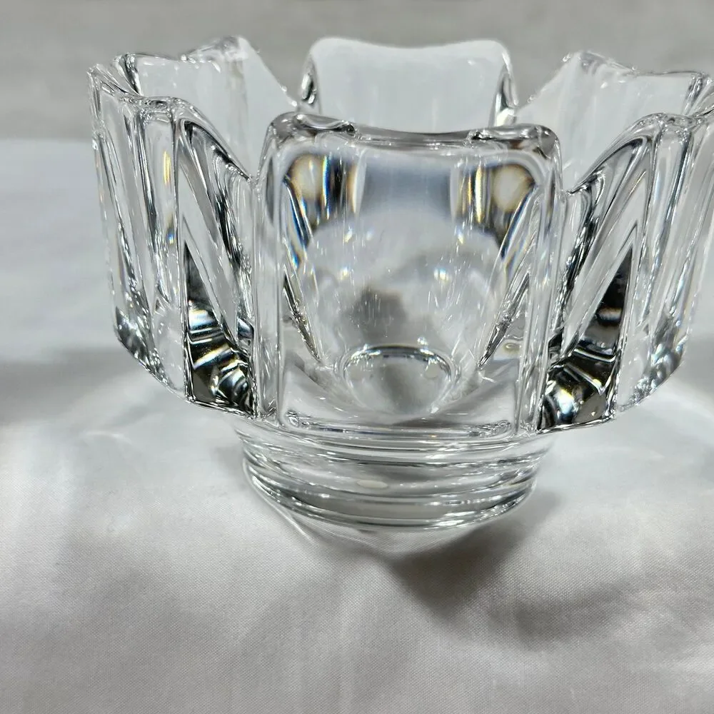Orrefors White and Silver Dinnerware